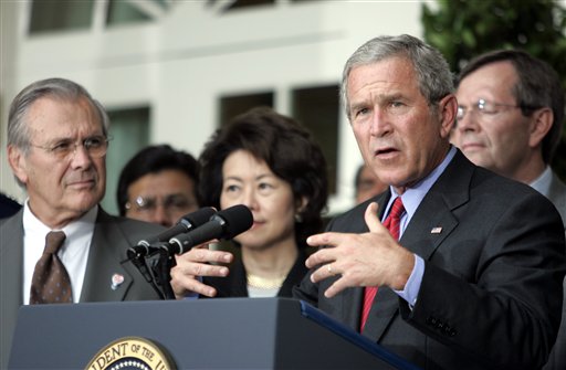 President Bush address Katrina Aid